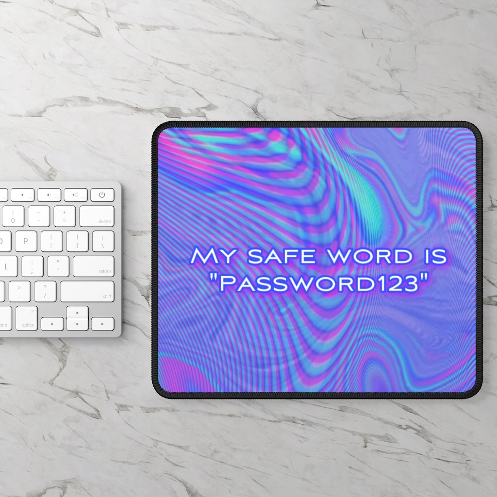 Safe word Mouse Pad