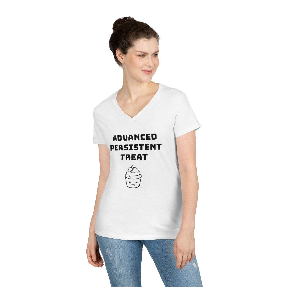 Advanced Persistent Treat Ladies' V-Neck T-Shirt