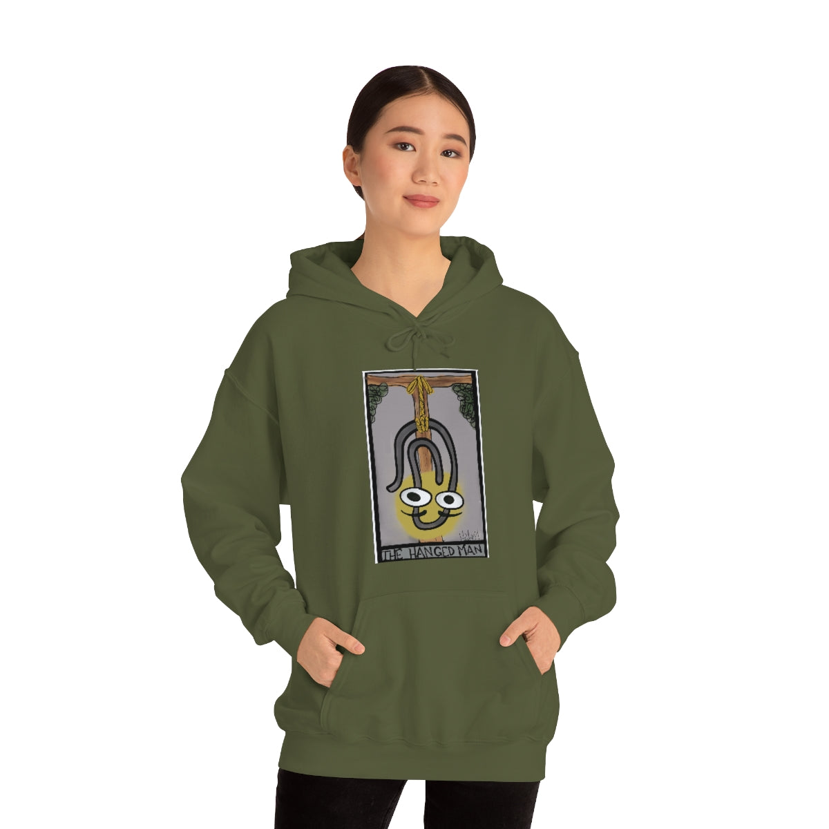 The Hanged Man Unisex Heavy Hoodie tech Tarot