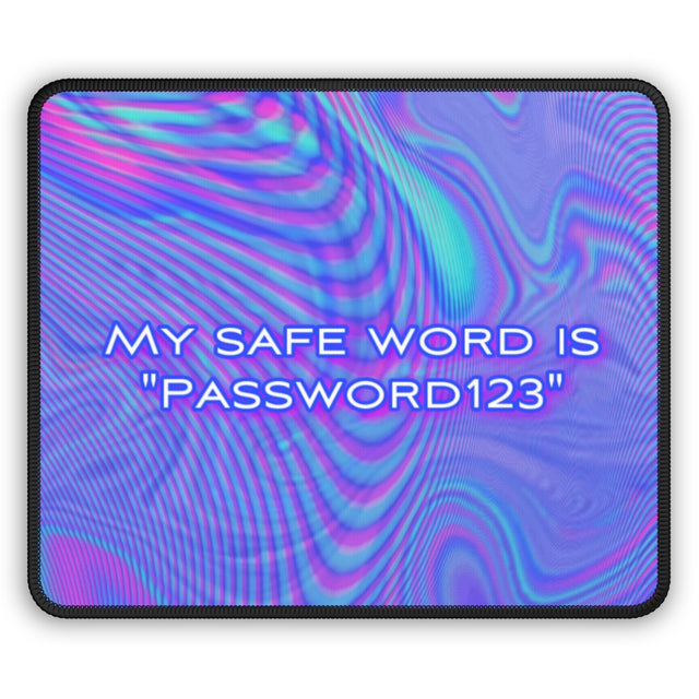 Safe word Mouse Pad