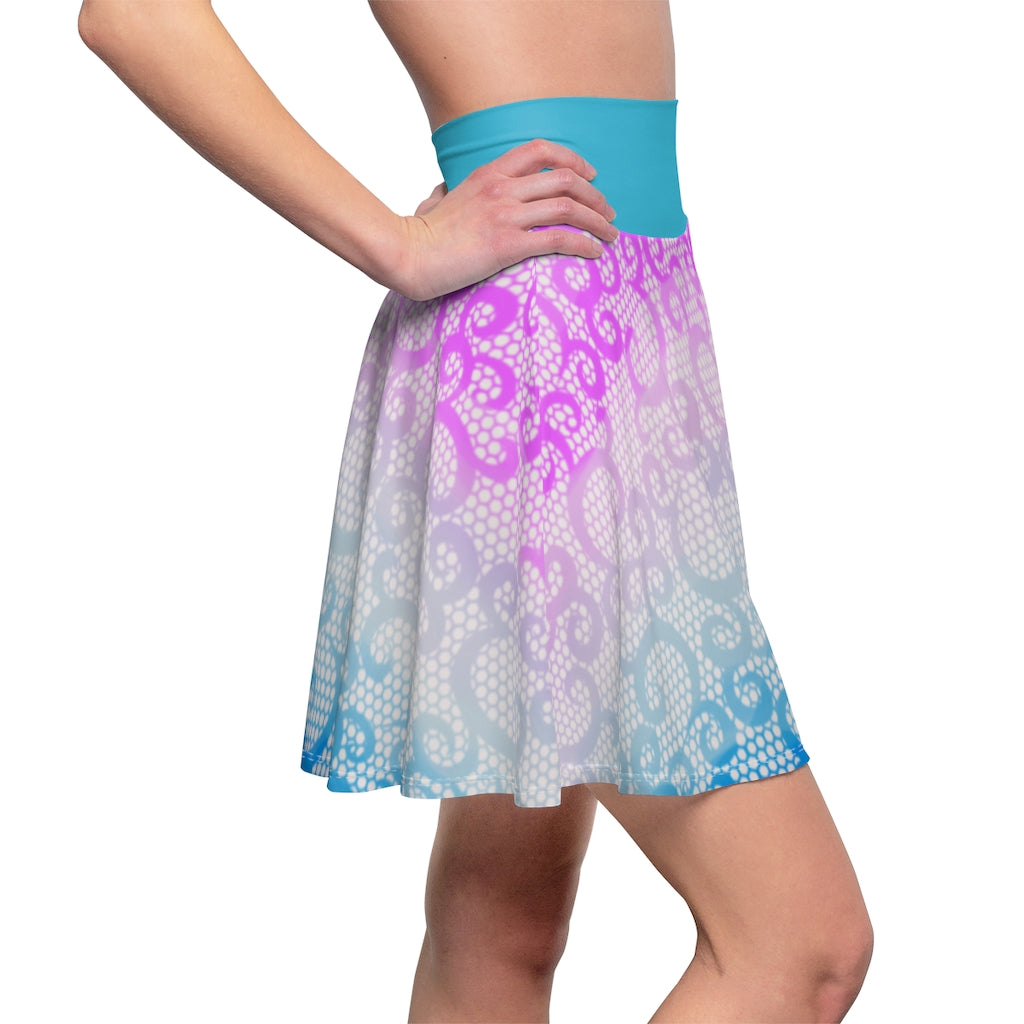 Updated trans lace Skater Skirt