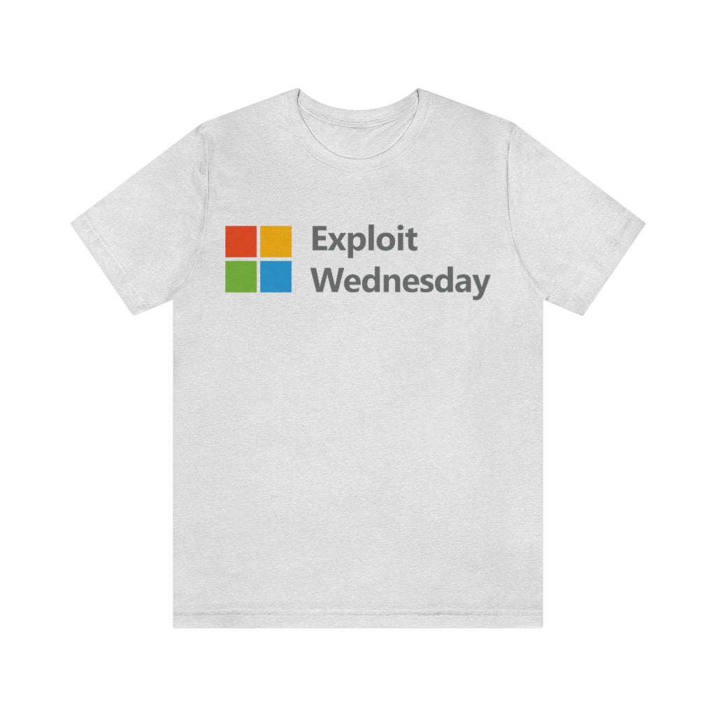 Exploit Wednesday (Many Colors! Unisex Jersey Short Sleeve Tee)