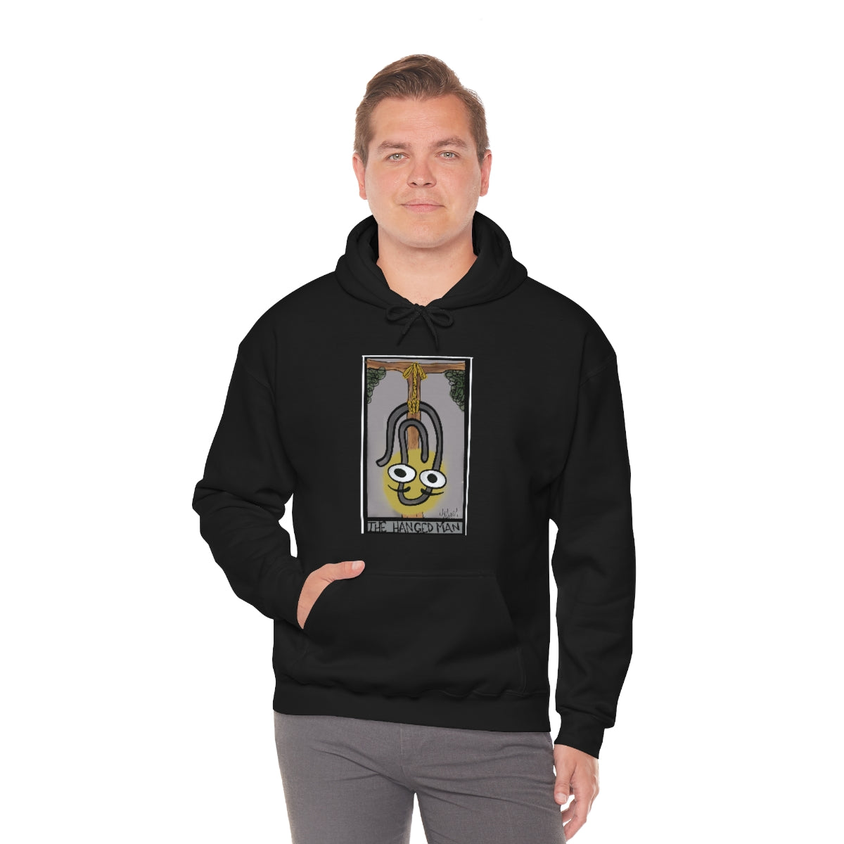 The Hanged Man Unisex Heavy Hoodie tech Tarot