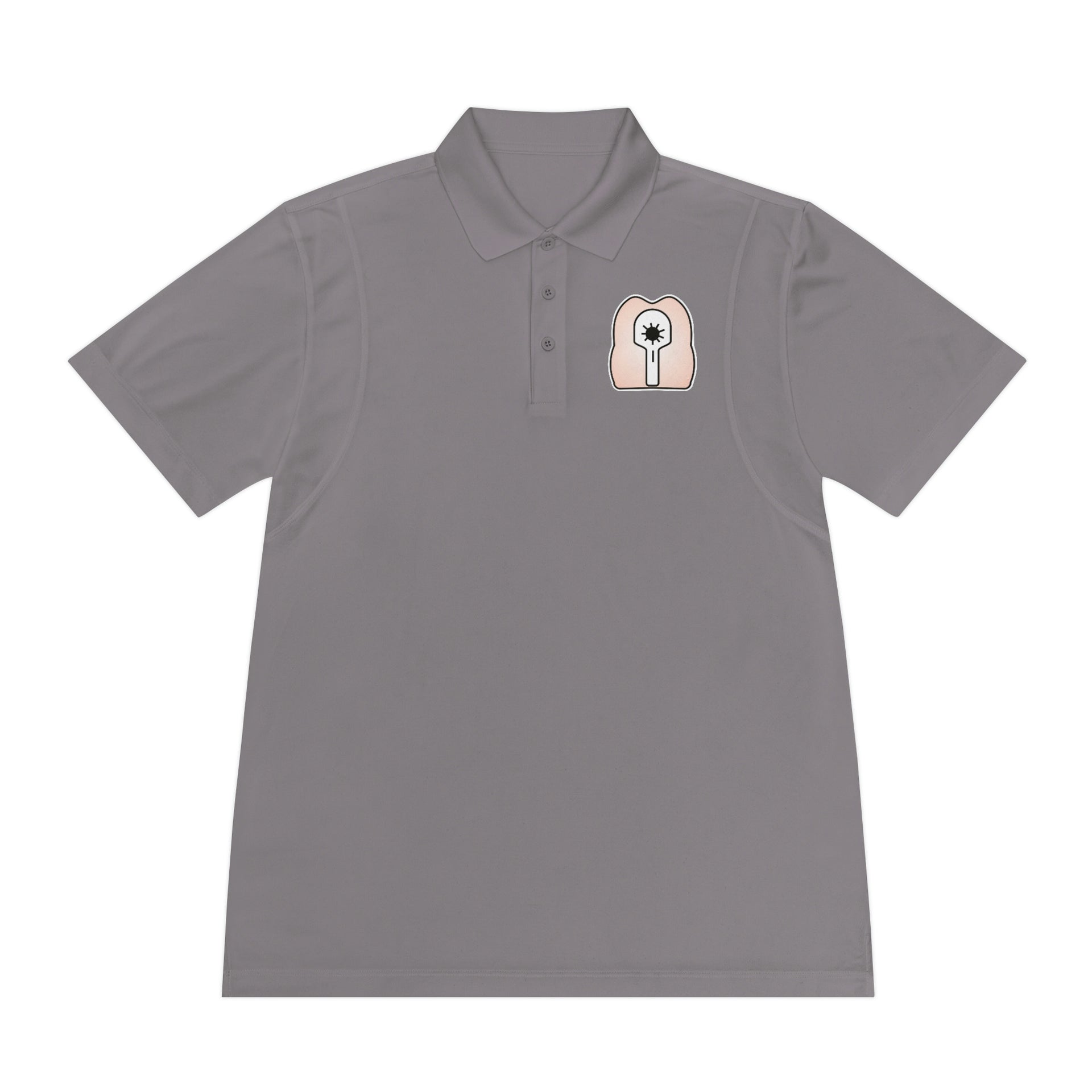 BO logo Men's Sport Polo Shirt