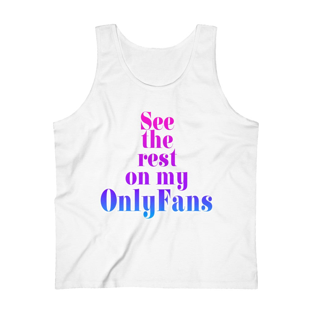 Men's only fans Ultra Cotton Tank Top