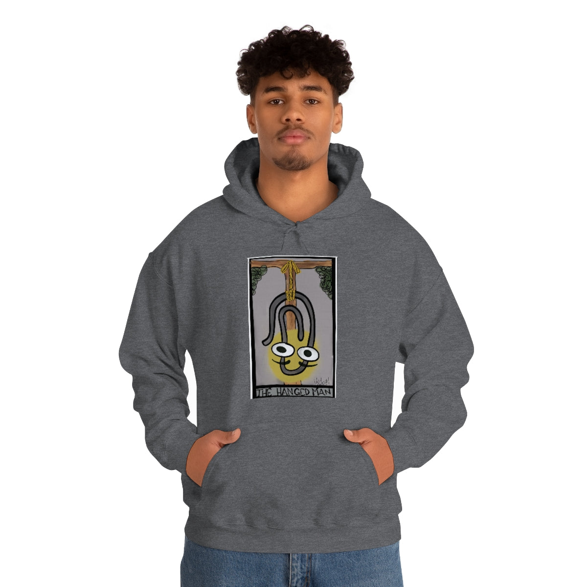 The Hanged Man Unisex Heavy Hoodie tech Tarot