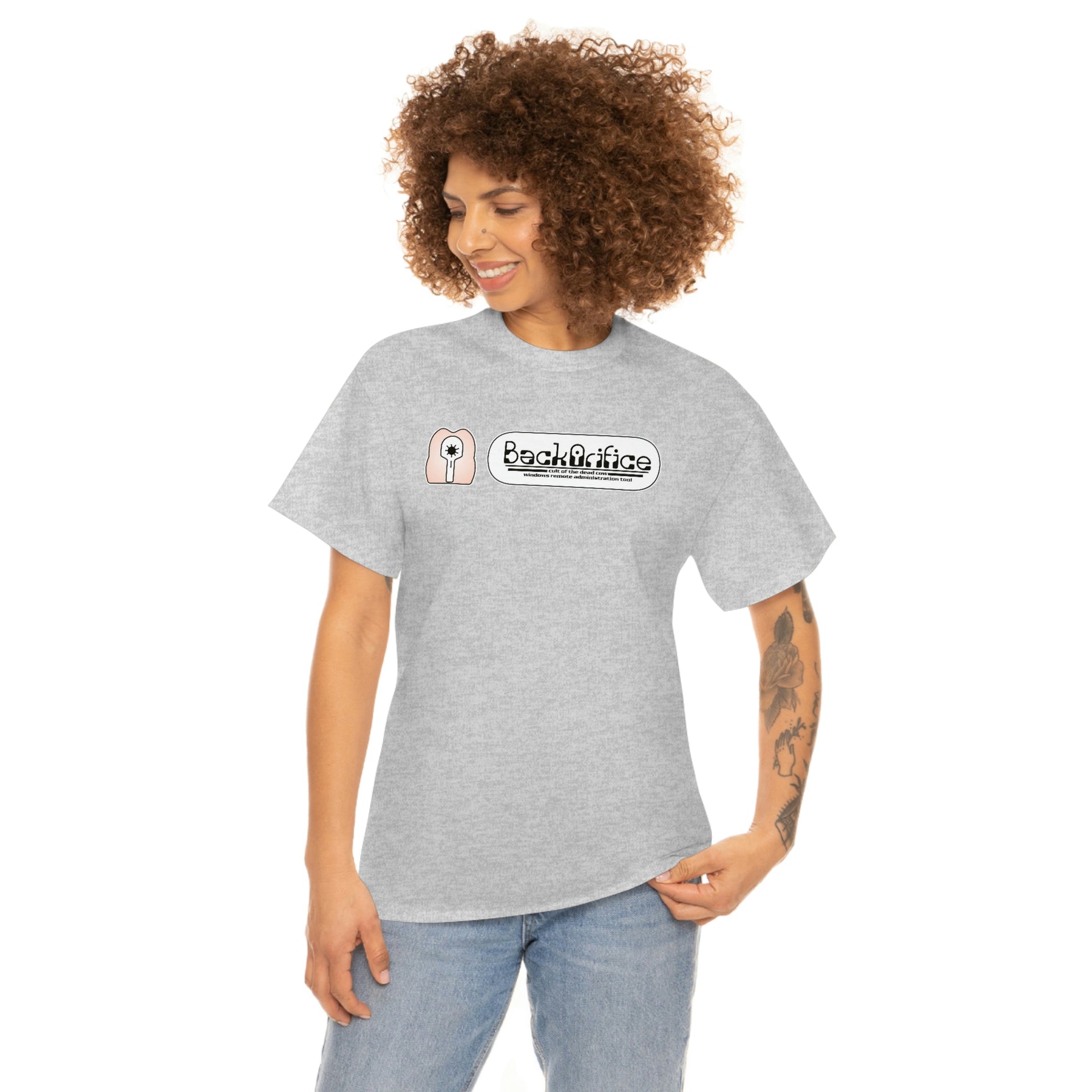 Double sided BO anniversary Unisex Heavy Cotton Tee