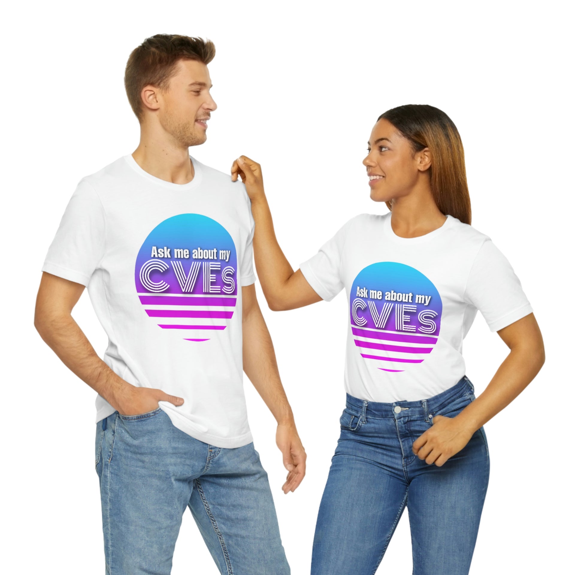 Ask about my CVEs Unisex Tee