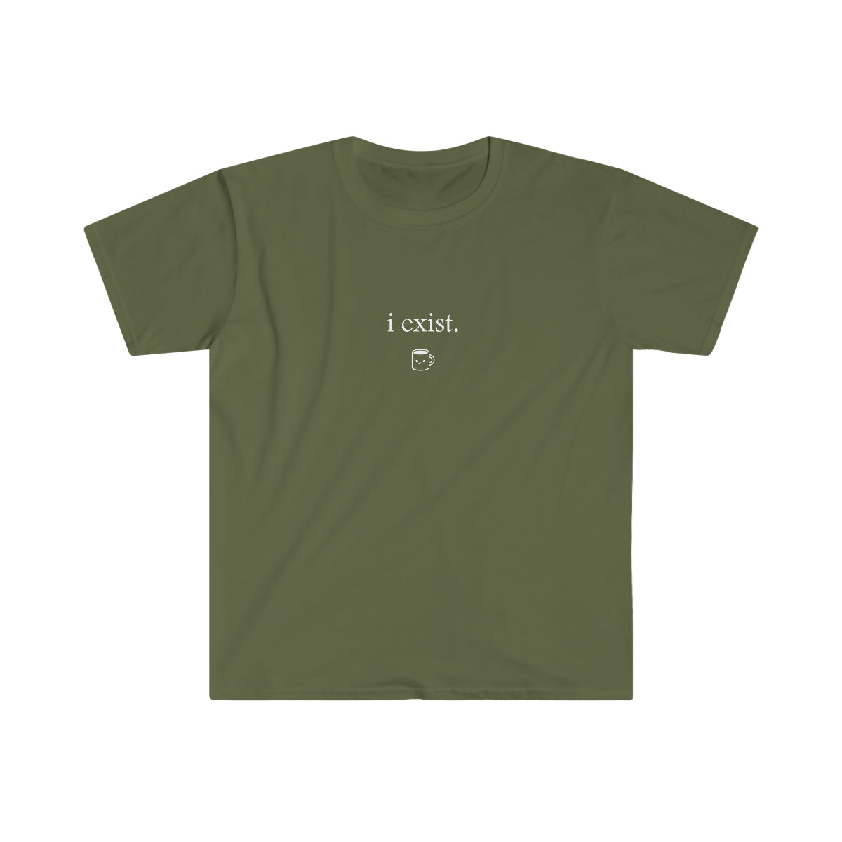 i exist (Unisex Softstyle T-Shirt)