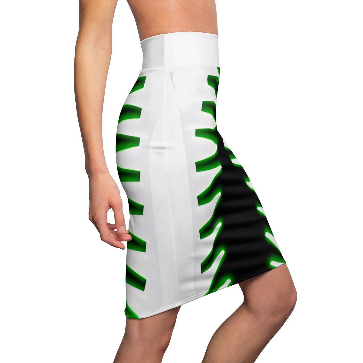 Women's Leaf Pencil Skirt