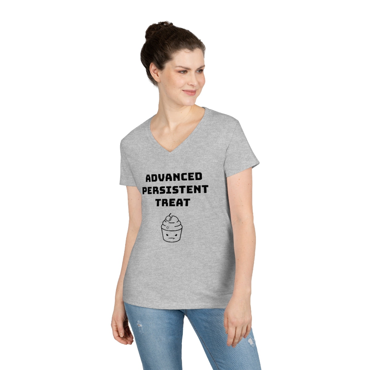 Advanced Persistent Treat Ladies' V-Neck T-Shirt